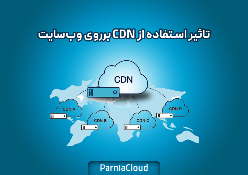 تاثیر استفاده از CDN برروی وب‌سایت